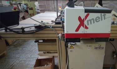 Lamina gluer